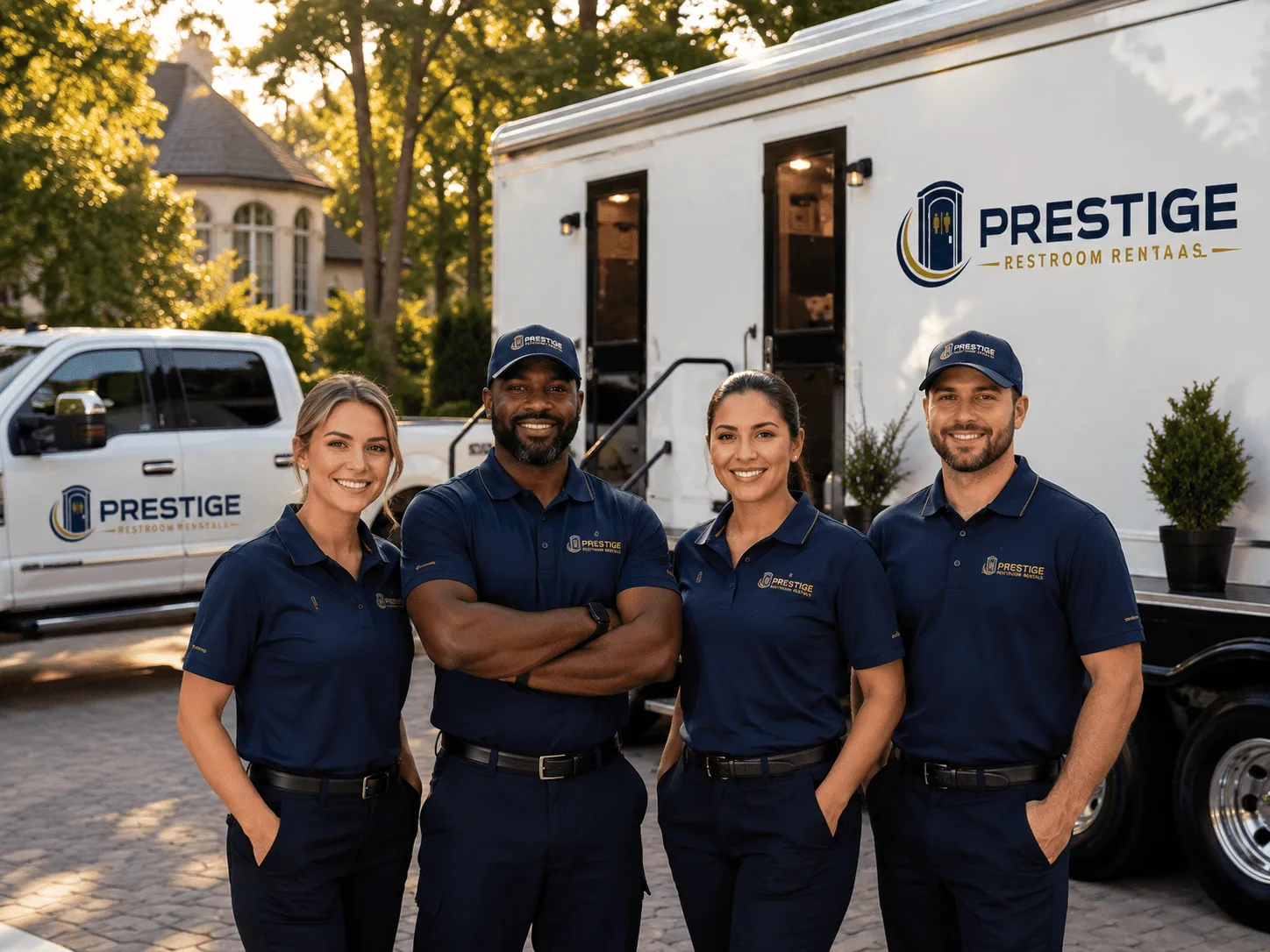 Trusted Luxury Portable Restrooms company in Farley, MO